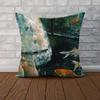 Summer Pool Oil Art Pillow Case For Car Sofa Decorative Home Double-sided Print Plush Square Throw Pillow Cushion Cover