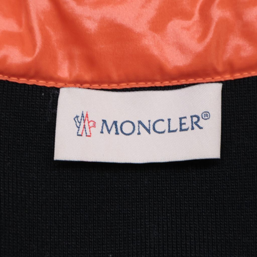 MONCLER CARDIGAN TRICOT Knit Switch Down Jacket Jacket XL blackUsed