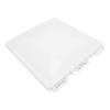 RV Roof Vent Cover 13 X 13in Universal White Vent Lid for Trailer Motorhome Bathroom