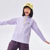 EBAER Kids' Antibacterial Warm Half-Placket Long-Sleeve T-Shirt