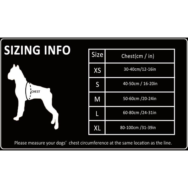 TRUELOVE Pet Harness Double-H Nylon Personalized Dog Harness NO PULL Reflective Breathable Adjustable YH1803