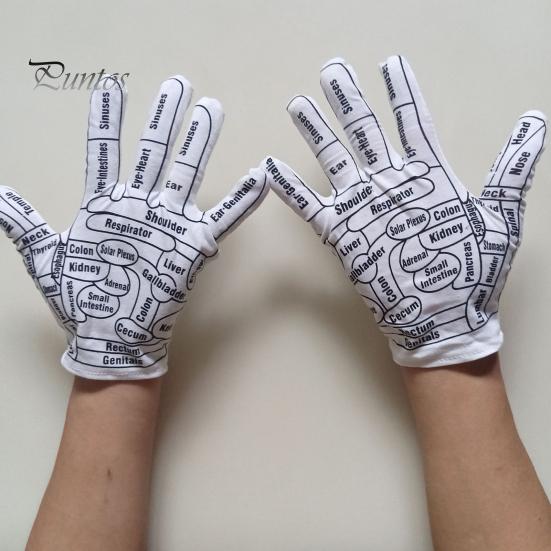 Zestaw rękawic do akupunktury Rękawice do masażu refleksologicznego dłoni z różdżką do masażu akupresurowego Narzędzia do pielęgnacji dłoni Poprawiają zdrowie Złagodzą zmęczenie Prezent dla rodziców