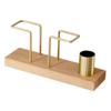 Geometric Metal Wire Napkin Holder Upright Rack Paper Dispenser Kitchen Coffee Shop Table Decoration