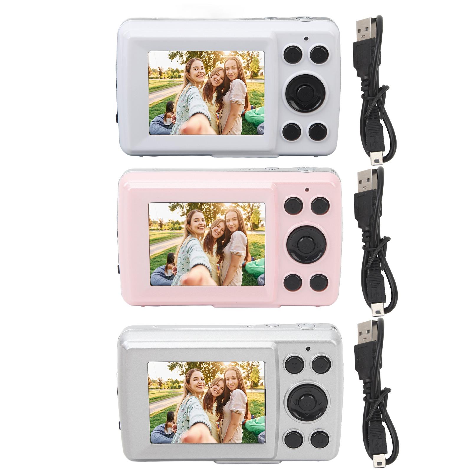 

Портативная камера 2,4 дюйма, 16-кратный цифровой зум, 1080P, 16 МП, автофокус, многоосевая стабилизация, цифровая камера