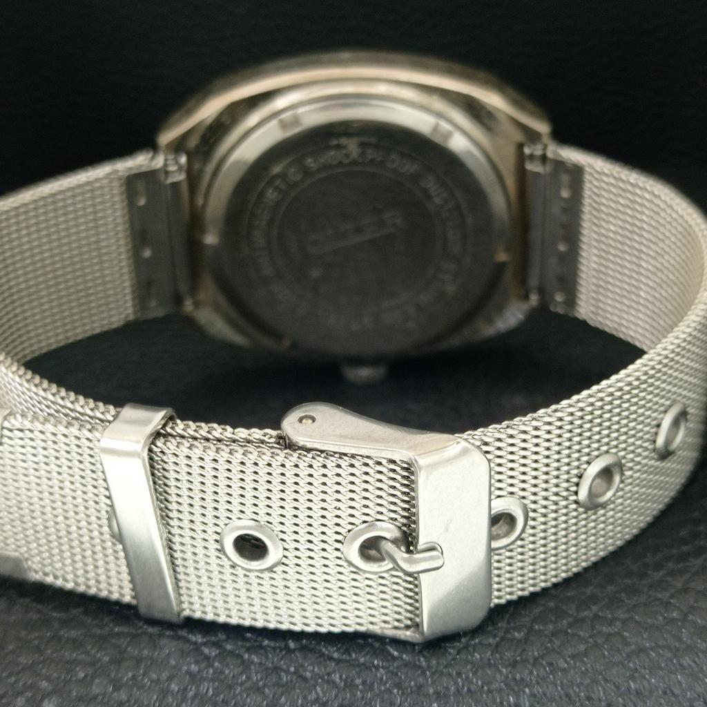 RĘCZNY NAKRĘCANY VINTAGE CIZER INDIAN MĘSKI ODNOWIONY ORYGINALNY CYFERBLAT ZEGarek a704661-1