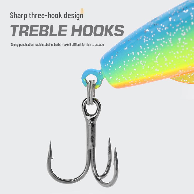 Silicone Vib Sinking Long-Cast Bass Bait: Low Temp Resistant, Realistic Hook for Bottom Search