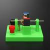 Green Physics Experiment Aids ABS+Metal Educational Students Toys DC Electrical Motor Model  School