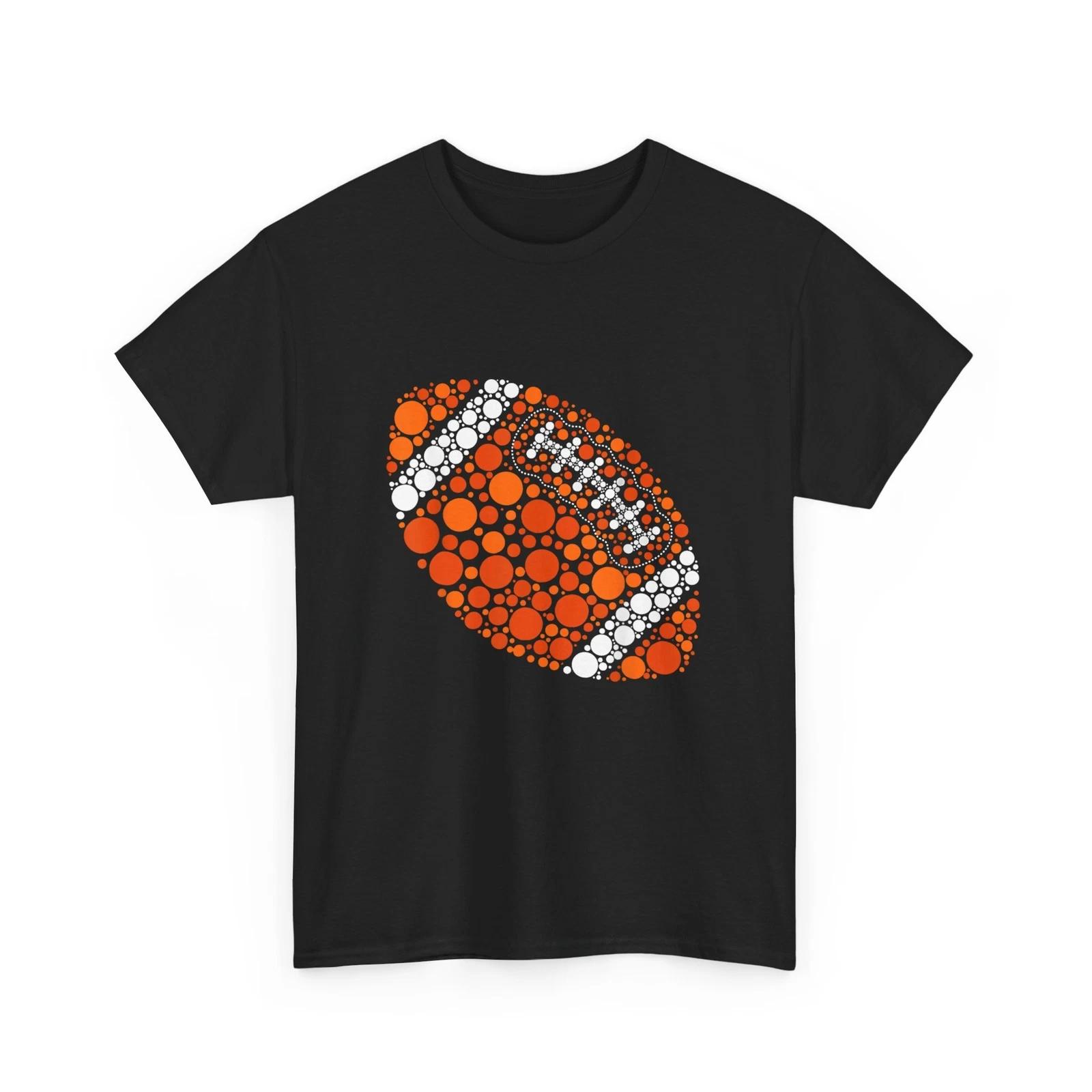 Happy Dot Day 2024 Polka Dot Football Ball Lover Boys Kids T-Shirt 3XL