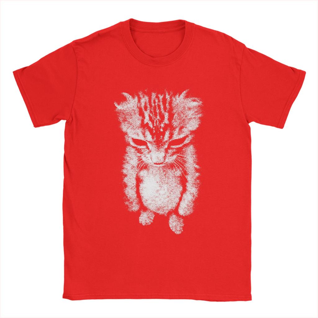 Men El Gato Munchkin Kitten Funny Sad Crying Cat Meme Cat Lovers T Shirts Cotton Clothes Short Sleeve Tee Shirt Summer TShirts