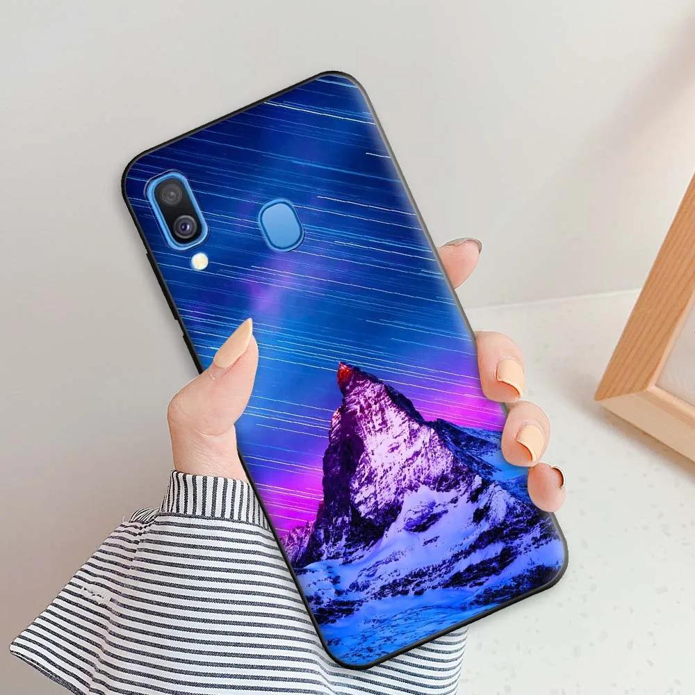For Samsung A40 Case Ceometric Cool Cover For Samsung Galaxy A40 Soft TPU Silicone Phone Case For Samsung A40 a40 A 40 5.9 inch