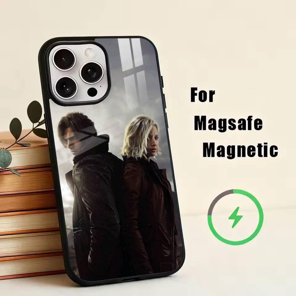 R-Resident Evil Phone Case For iPhone17,16,15,14,13,12,11 Plus,Pro Magnetic For Magsafe Wireless Charging