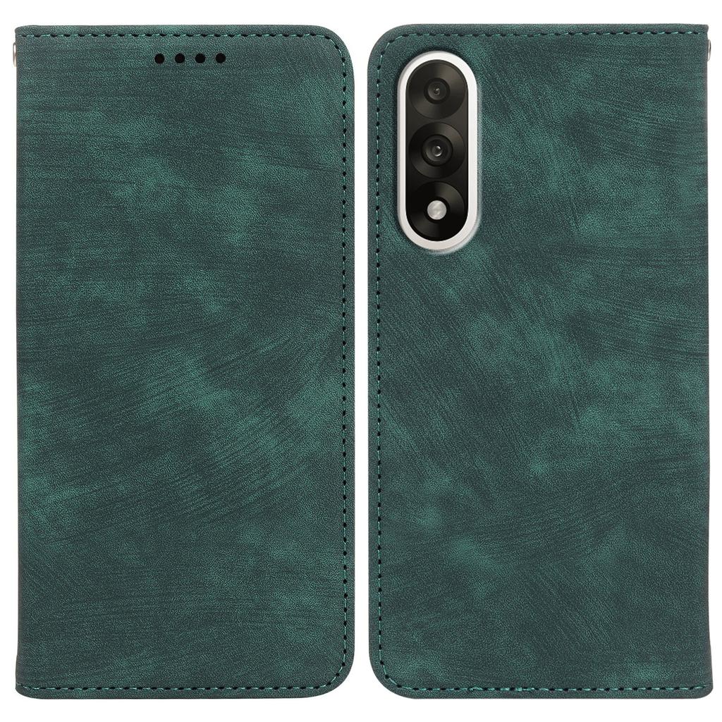 For OnePlus Ace 5 Ultra 5G/Nord 5 5G Case Strong Magnetic Leather Wallet Phone Cover with Striped Texture