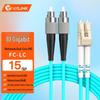 netLINK 10Gbps OM3 Multi-mode Fiber Optic Patch Cable FC-LC