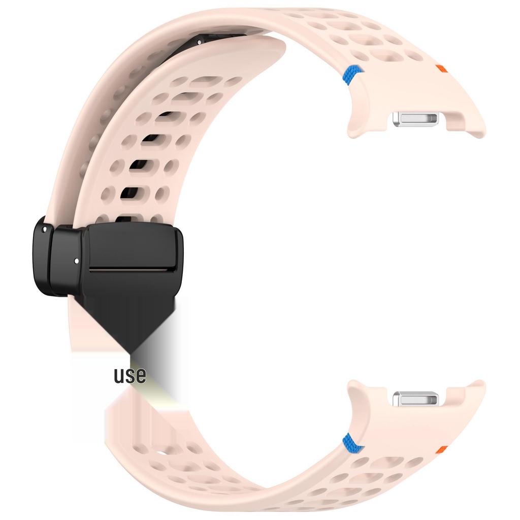 Samsung Galaxy Watch8/8 Classic Silikonarmband (Perforierte Magnetschnalle)