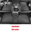 For CHERY TIGGO 8 Pro Max 2023 2024 Car Floor Mat Interior Carpet Pu Leather Foot Pad Mats Cover Car-styling Accessories