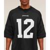 Gymshark American Football Jersey Black A4b2d Bb2j