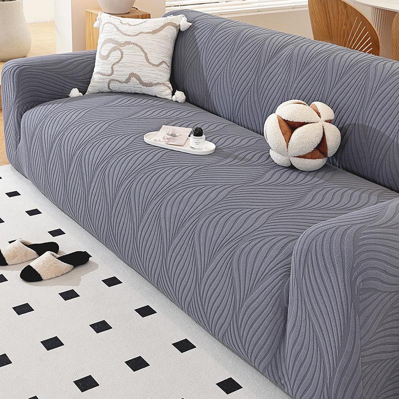 

High elasticity Four Season Universal Sofa Cover All Inclusive One-piece Sofa Cover Anti Cat Scratch and Anti Slip Protective Cover 90-140cm]
