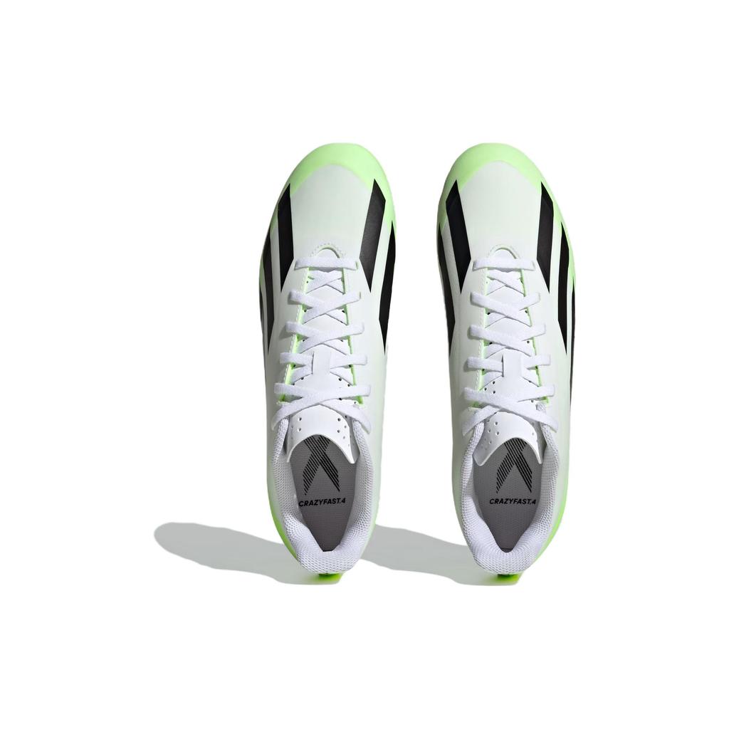 Adidas Кроссовки унисекс X Crazyfast.4 FG Crazyrush Pack White Cloud-White Core-Black HQ4535