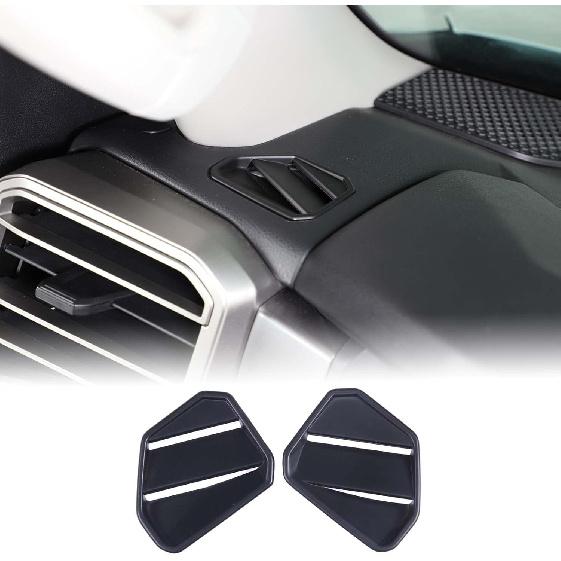 Aunginsy Car Dashboard Side Air Outlet Frame Compatible with Toyota Tundra/Sequoia 2022-2025, Center Console Dashboard Air Vent Air-Conditioner Wind матовый черный