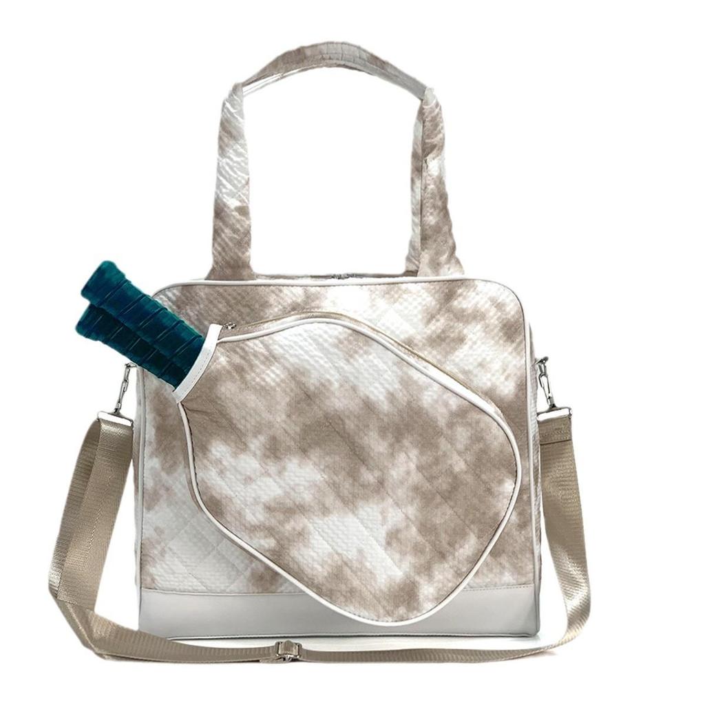 2025 Portable Sports Bag for Badminton, Tennis & Pickleball - Fits 2 Rackets, Handheld, Large-Capacity, Down Cotton