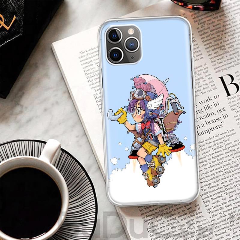 Arale Dr Slump Cover For iPhone 17 Air 16 16E 15 Pro Max 14 Plus 13 Mini Phone Case 12 11 7 8 SE Customized Print Shell 16 15 Pr