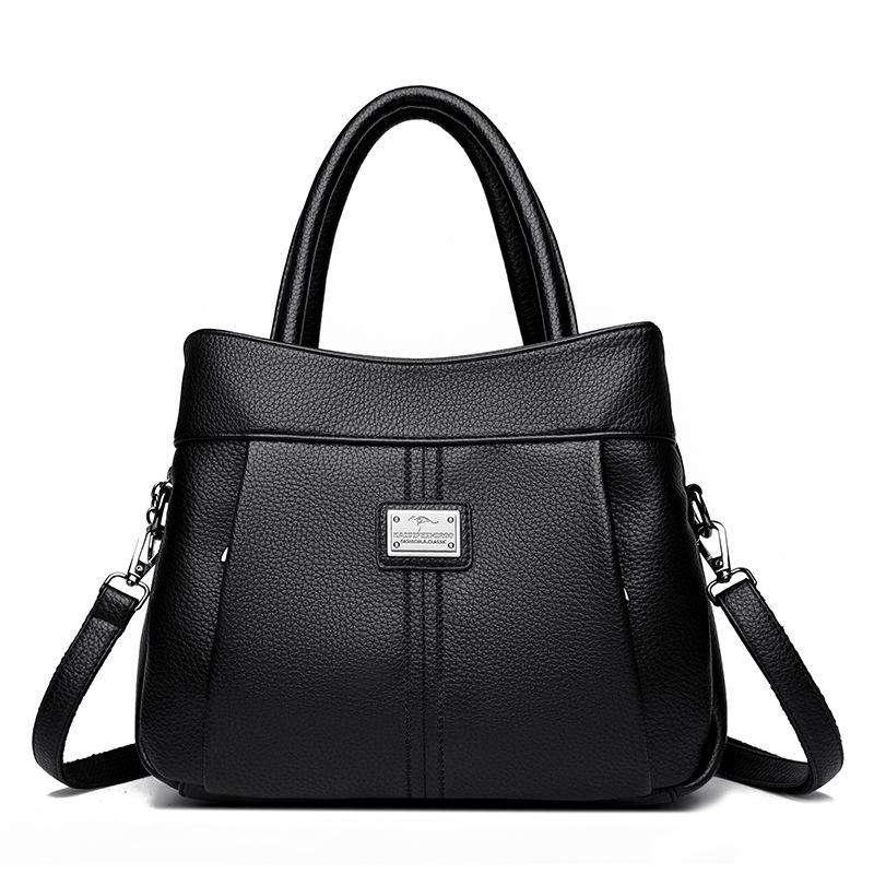 Ladies' Large-capacity Single-shoulder Crossbody Multi-layer Multi-functional Handbag Casually