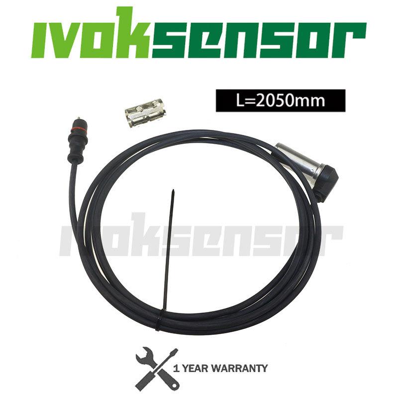ABS Sensor L=2050mm Anti Lock Brake Wheel Speed Sensor For IVECO EURO CARGO STRALIS 4410328580 441 032 858 0 41200561 98419513