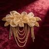 Hand-Sewn Brooch Pin Fabrics Handmade Shoulder Decorative Flowers  Clothing Decoration Accessories