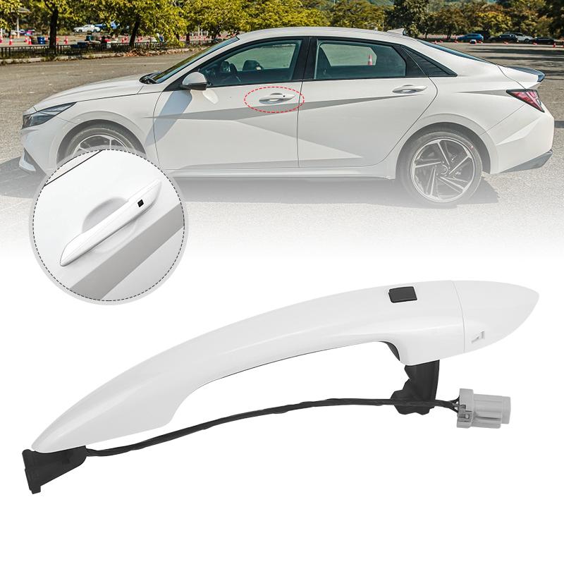 Front Left Driver Side Outside Door Handle For Hyundai Elantra 2021 2022 2023 Exterior Door Handle Car Accessories 82651-AA200