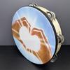 Natural Wood Musical Instruments Ergonomic Tambourines Perfect for Professional Player Students and Party Entertainment