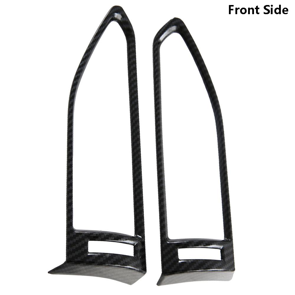 2pcs ABS Imitate Carbon Fiber Front Side Air Vent Cover For Subaru Crosstrek 2026 2026 Front Up Upper Air Vent Cover