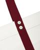 Anglan Around Canvas Big Tote Bag - Burgundy