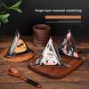 Bolsa de Embalaje Triangular para Bolas de Arroz de 200 Piezas con Pegatinas Molde Alga Marina Nori Onigiri Sushi Bolsas de Regalo de Plástico Accesorios Bento