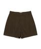 LEE Women'S Basic Cotton Shorts Brown