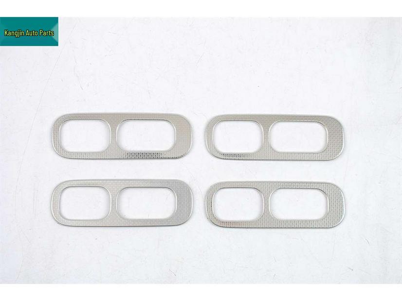 Denza 25 N9 Silver Steel Interior Speaker Covers: Glass Lift Front Panel