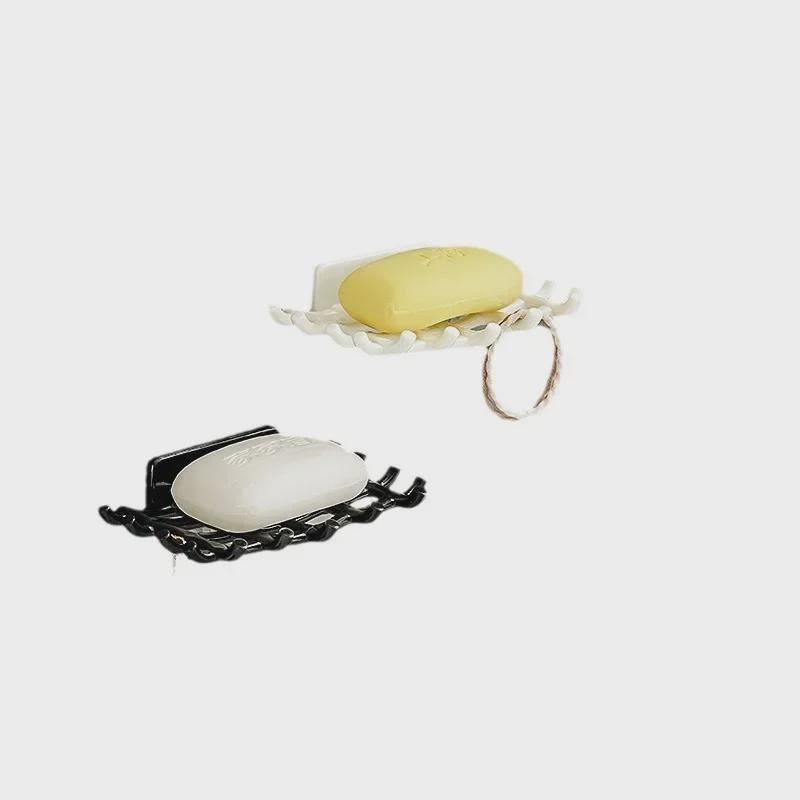 2023 Punch-Free Wall-Mounted Soap Box: Handmade, High-End Storage Rack and Drain