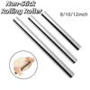 Non-Stick Stainless Steel Rolling Pin 8/10/12inch Pizza Pastry Roller  Cooking Tool