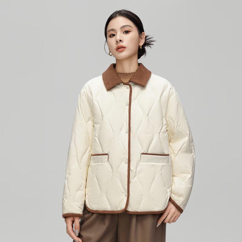 Xuezhongfei Women s Short Down Jacket X40143760F US 10