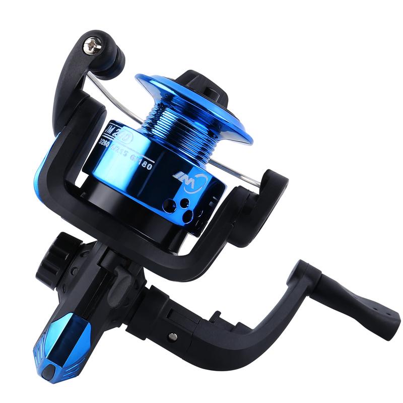 

Рыболовная катушка спиннинг 5.2 для левшей и правшей AK200 синий