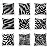Fashionable Animal Spots Elements Cow Print Leopard Print Pillow Zebra Print Pillow Case Plush Sofa Car Waist