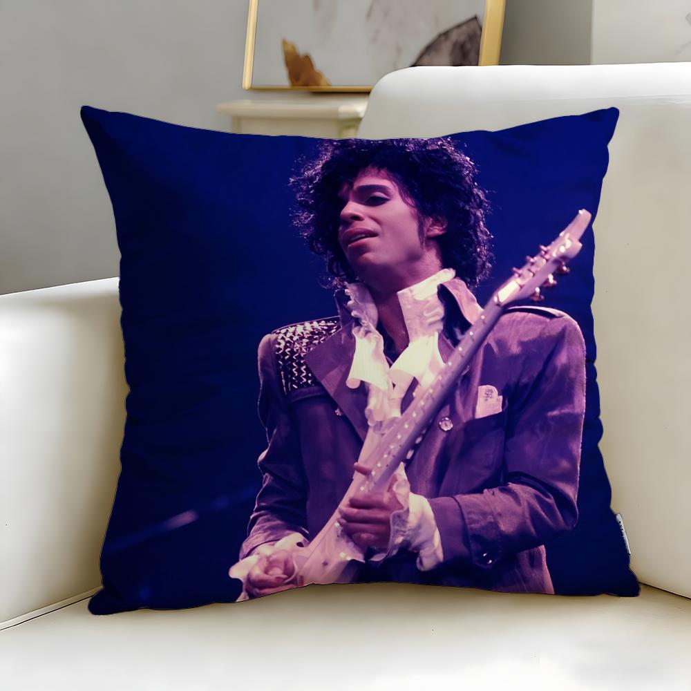 classic singer Prince Cushion Cover Soft & Easy-Wash Pillow Case – Versatile for Couch, Bed, Travel and Office