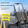 Shockproof Aluminum Cycling Phone Holder for Motorcycles, Bicycles, and Scooters - Waterproof and Sun-Protected Navigation Mount