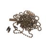 Set of 2 Ceiling Fan Chain Extenders with Connectors Bulb Pull Chain Extensions