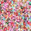 1000 Stücke KEINE LOCH Polymer Clay Blume Handwerk Flatback Scrapbooking Für Verzierungen Nagel Aufkleber Kunst Dekoration Diy Zubehör