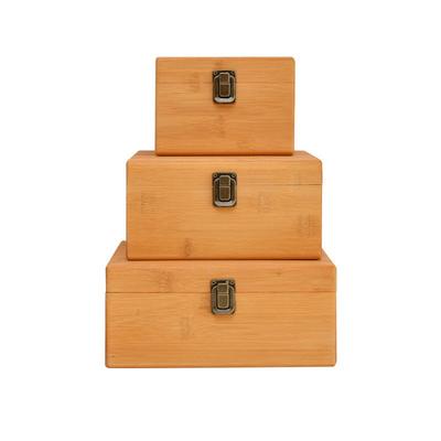 Household Wooden Storage Box Case Treasure Chest Wood Box