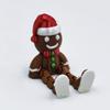 Kreative 3D-Druck Weihnachtsdekoration Schneemann Rentier Weihnachtsmann Xmas Anhänger Schreibtischspielzeug Ornamente Festliche Kollektion
