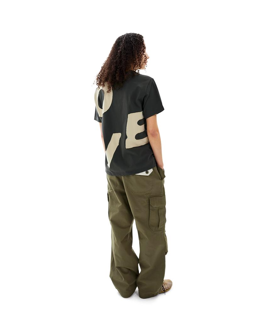 Sseonleobeutueo Capital Tee Charcoal