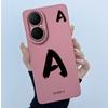 For Huawei Nova Y73 4G Lucky Initial Letter Phone Case For Huawei Nova Y73 NovaY73 4G Soft Silicone Back Cover Shockproof Bumper
