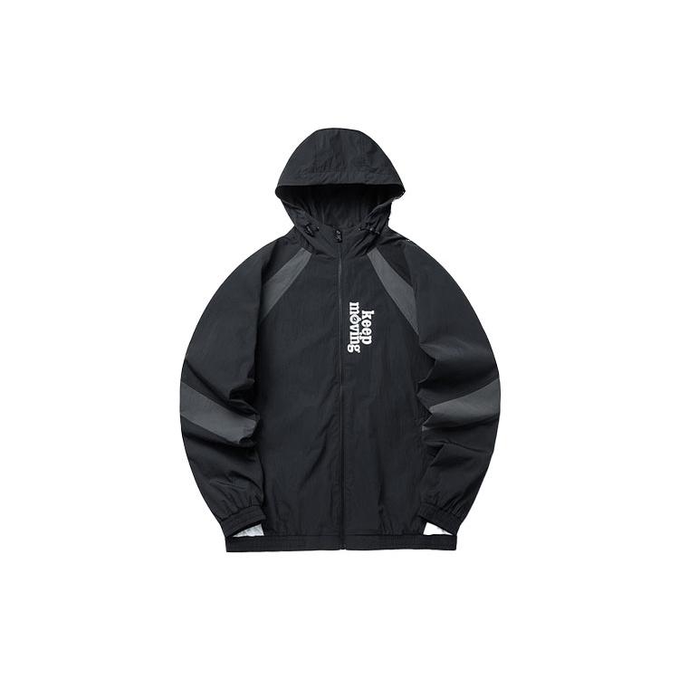 ANTA Life Collection Jackets Unisex Black Hooded Moderate Other 952218641-3 XL