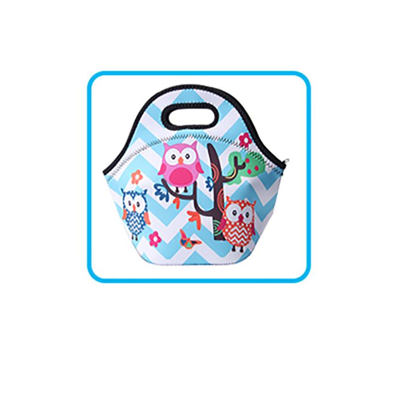 

Женские рабочие офисные сумки для ланча Портативная сумка-холодильник для хранения еды Термосумка Owl